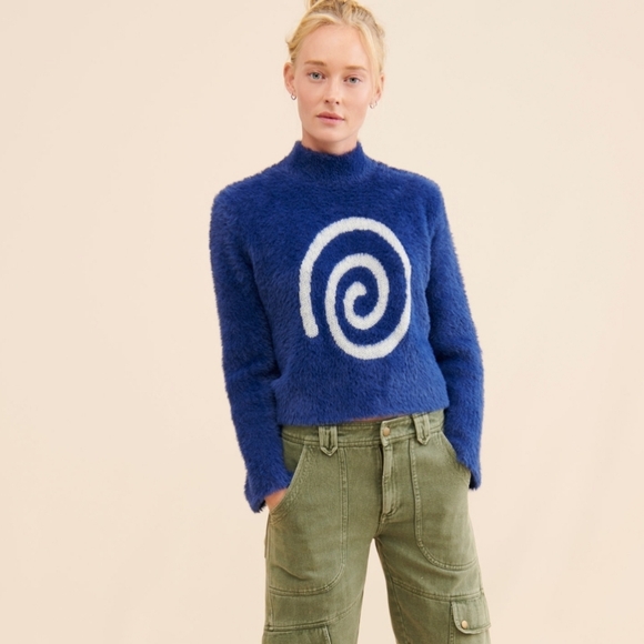 Lisa Says Gah Sweaters - LISA SAYS GHA Ebba Mock Neck Sweater